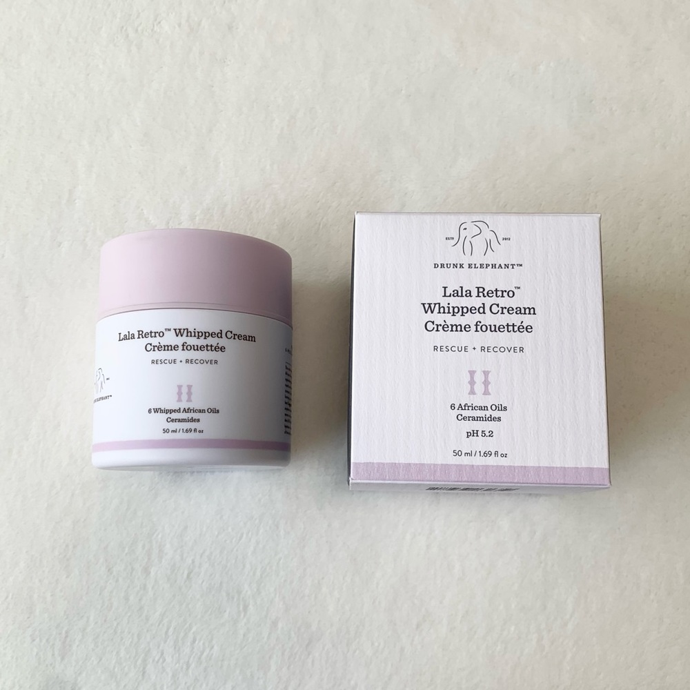 drunk elephant lala retro whipped cream moisturizer